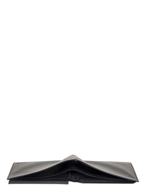BERNINA Cartera de cuero para hombre negro - Carteras Hombre
