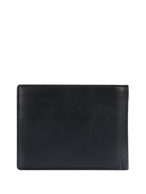 BERNINA Cartera de cuero para hombre negro - Carteras Hombre