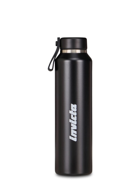 SLIM PLAIN Botella t&eacute;rmica de 0,48 l negro - Botellas t&eacute;rmicas