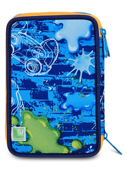 JOYFUL PINS BOY Estuche para l&aacute;pices con kit escolar Impresi&oacute;n azul - Estuches y Accesorios