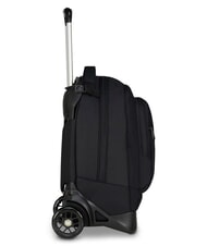 INVICTA PLUG PLAIN Mochila con carrito negro - Mochilas con ruedas - 4