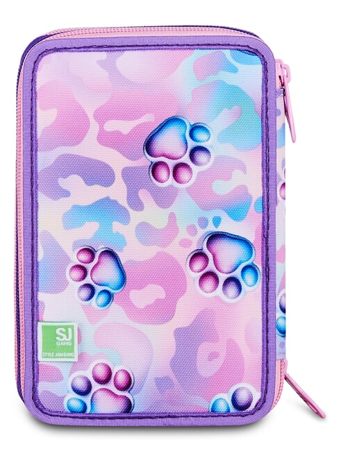 GLOWCAT Estuche para l&aacute;pices con kit escolar lila suave - Estuches y Accesorios