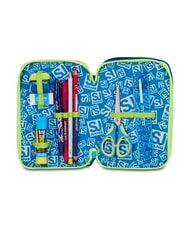 SJGANG SOFT POUCH BOY Estuche para l&aacute;pices con kit escolar negro - Estuches y Accesorios - 3