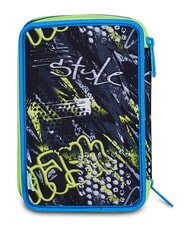 SJGANG SOFT POUCH BOY Estuche para l&aacute;pices con kit escolar negro - Estuches y Accesorios - 6