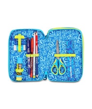 SJGANG GLOWGAME Estuche para l&aacute;pices con kit escolar amarillo fluorescente - Estuches y Accesorios - 3