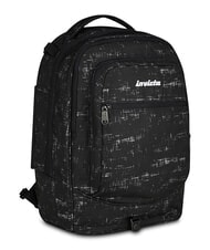 INVICTA PLUG FANTASY Mochila con ruedas desmontable garabato negro - Mochilas con ruedas - 6