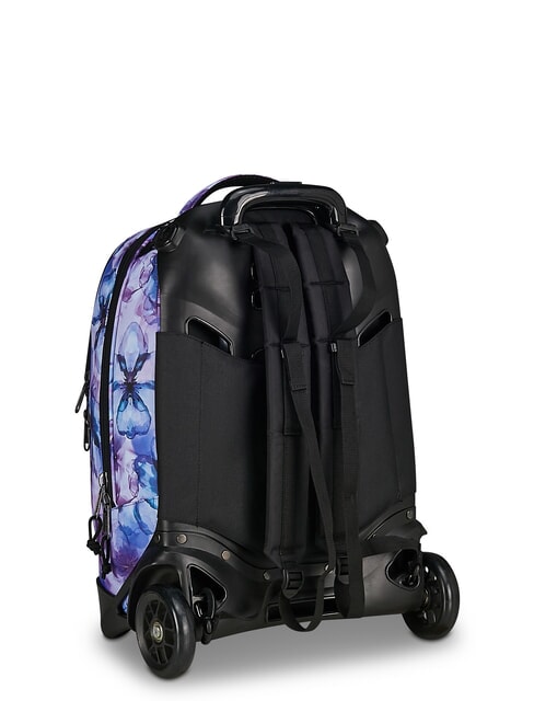 PLUG FANTASY Mochila con ruedas desmontable flores de agua - Mochilas con ruedas