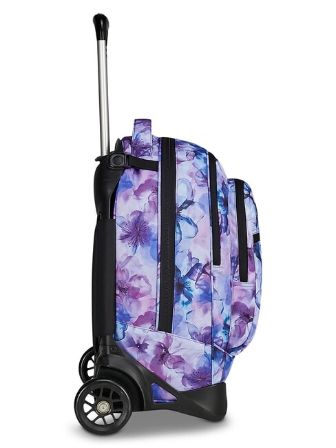 PLUG FANTASY Mochila con ruedas desmontable flores de agua - Mochilas con ruedas