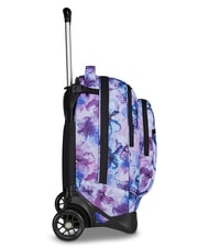 INVICTA PLUG FANTASY Mochila con ruedas desmontable flores de agua - Mochilas con ruedas - 5