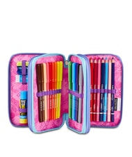 SEVEN ELECTRICVIBE GIRL Estuche para l&aacute;pices con kit escolar HUMOR &Iacute;NDIGO - Estuches y Accesorios - 2