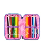 SEVEN ELECTRICVIBE GIRL Estuche para l&aacute;pices con kit escolar HUMOR &Iacute;NDIGO - Estuches y Accesorios - 5