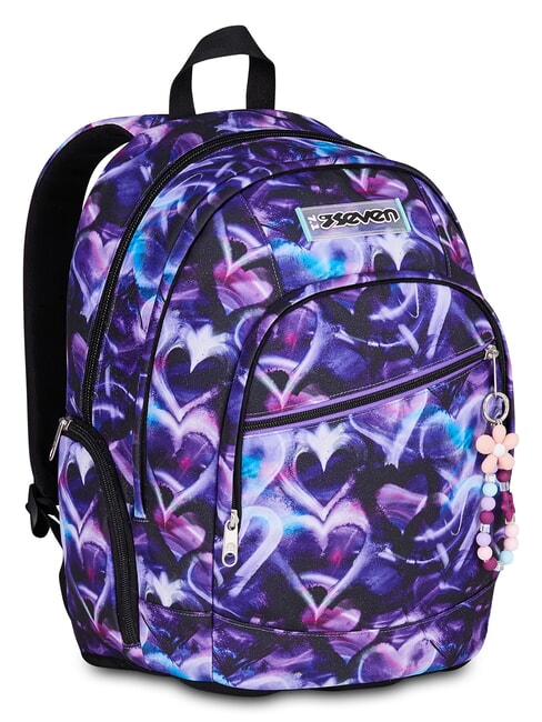 LOVEPASS Mochila con ruedas, desmontable violeta m&aacute;gica - Mochilas con ruedas