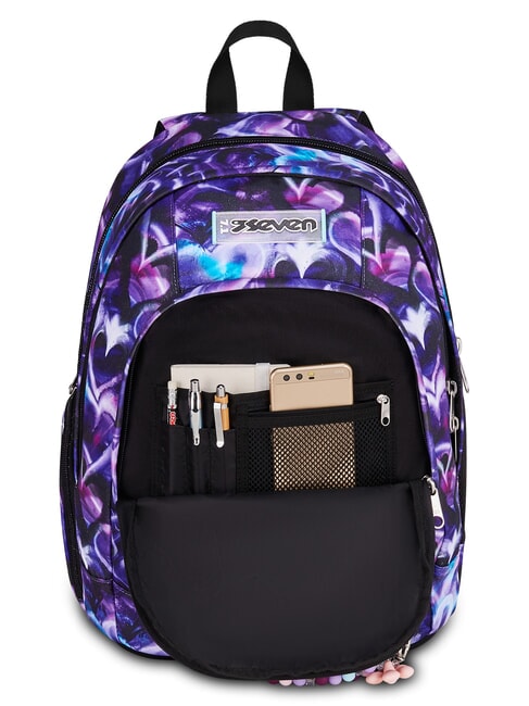 LOVEPASS Mochila con ruedas, desmontable violeta m&aacute;gica - Mochilas con ruedas