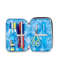 SEVEN PLUMPY LINE BOY Estuche para l&aacute;pices con kit escolar negro - Estuches y Accesorios - 5