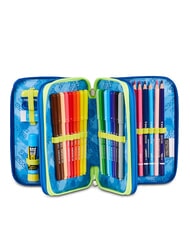 SEVEN ELECTRICVIBE BOY Estuche para l&aacute;pices con kit escolar Bluedeep - Estuches y Accesorios - 2