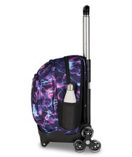 SEVEN ELECTRICVIBE GIRL Mochila con ruedas 3 en 1 HUMOR &Iacute;NDIGO - Mochilas con ruedas - 3