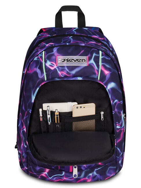 ELECTRICVIBE GIRL Mochila con ruedas 3 en 1 HUMOR &Iacute;NDIGO - Mochilas con ruedas