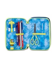 SEVEN BLU FUSION Estuche para l&aacute;pices con kit escolar turquesa fluorescente - Estuches y Accesorios - 3