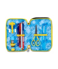 SEVEN GOLDEN PAINT Estuche para l&aacute;pices con kit escolar steelgray - Estuches y Accesorios - 3