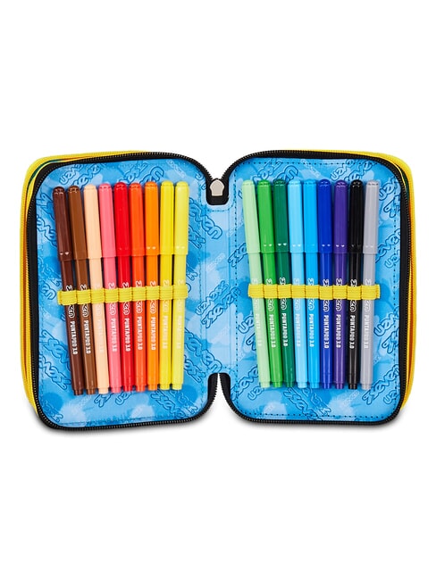 GOLDEN PAINT Estuche para l&aacute;pices con kit escolar steelgray - Estuches y Accesorios
