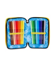 SEVEN GOLDEN PAINT Estuche para l&aacute;pices con kit escolar steelgray - Estuches y Accesorios - 4