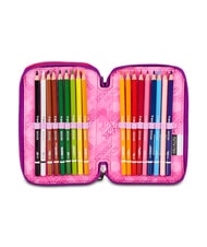 SEVEN BUZZY NOTE GIRL Estuche para l&aacute;pices con kit escolar Ciclamina - Estuches y Accesorios - 5