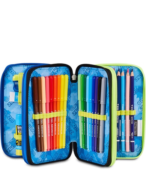 BUZZY NOTE BOY Estuche para l&aacute;pices con kit escolar Pineneedle - Estuches y Accesorios