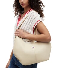 TOMMY HILFIGER TJW SLOUCHY Bolso de hombro con placa bruma del puerto - Bolsos Mujer - 2