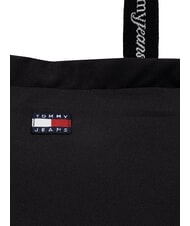 TOMMY HILFIGER TJW ESS DAILY Bolso de compras, bolso de hombro negro - Bolsos Mujer - 4