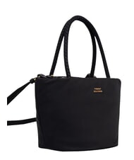 TOMMY HILFIGER TH MARINA Bolso de hombro con correa para el hombro. negro - Bolsos Mujer - 3