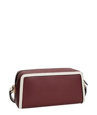 TOMMY HILFIGER TH GRACE Minibolso de hombro terciopelo granate - Bolsos Mujer - 3