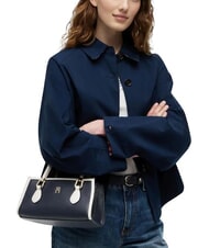TOMMY HILFIGER TH GRACE Minibolso con correa para el hombro espacio azul - Bolsos Mujer - 2
