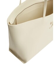TOMMY HILFIGER TJW MUST Bolso de hombro XL con logo en relieve bruma del puerto - Bolsos Mujer - 4
