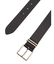 TOMMY HILFIGER TH SQUARE Cintur&oacute;n de cuero negro - Cinturones - 4