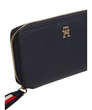 TOMMY HILFIGER TH LOGOTAPE Cartera con cremallera corporaci&oacute;n azul espacial - Carteras Mujer - 4