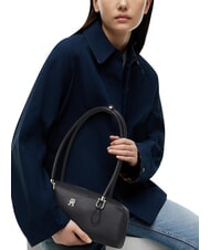 TOMMY HILFIGER TH GRACE Bolso de hombro, granulado negro - Bolsos Mujer - 2