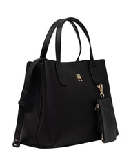 TOMMY HILFIGER TH ICON Bolso de mano con correa para el hombro. negro - Bolsos Mujer - 3