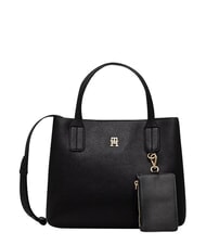TOMMY HILFIGER TH ICON Bolso de mano con correa para el hombro. negro - Bolsos Mujer - 6