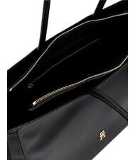 TOMMY HILFIGER TH LOGOTAPE Bolso de hombro negro - Bolsos Mujer - 4