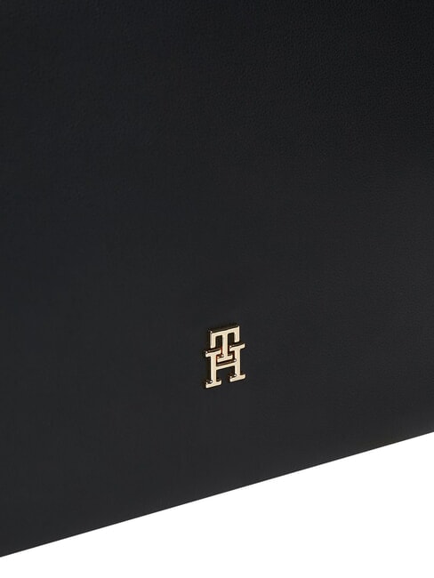 TH LOGOTAPE Bolso de hombro negro - Bolsos Mujer