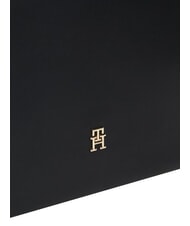 TOMMY HILFIGER TH LOGOTAPE Bolso de hombro negro - Bolsos Mujer - 5