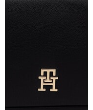 TOMMY HILFIGER TH LOGOTAPE Bolso de hombro negro - Bolsos Mujer - 5