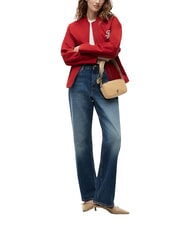 TOMMY HILFIGER TH LOGOTAPE Bolso de hombro caqui cl&aacute;sico - Bolsos Mujer - 2