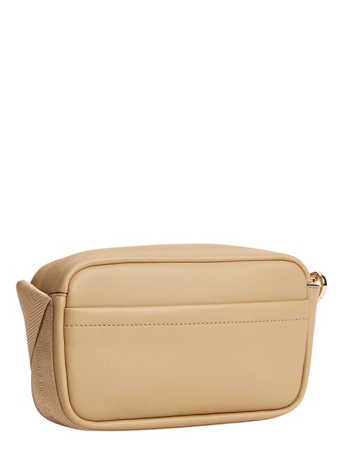 TH LOGOTAPE Bolso de hombro caqui cl&aacute;sico - Bolsos Mujer