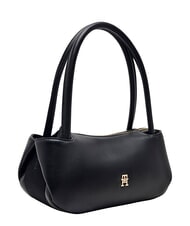 TOMMY HILFIGER TH LOGOTAPE Bolso de hombro negro - Bolsos Mujer - 4