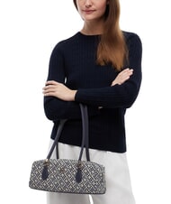 TOMMY HILFIGER TH GRACE Bolso de hombro, bolso de maletero monocrom&aacute;tico azul - Bolsos Mujer - 2