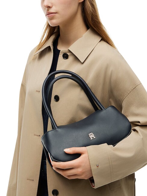 TH LOGOTAPE Bolso de hombro corporaci&oacute;n azul espacial - Bolsos Mujer