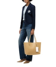 TOMMY HILFIGER TH ICON Bolso de hombro caqui cl&aacute;sico - Bolsos Mujer - 2