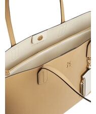 TOMMY HILFIGER TH ICON Bolso de hombro caqui cl&aacute;sico - Bolsos Mujer - 4