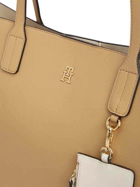 TH ICON Bolso de hombro caqui cl&aacute;sico - Bolsos Mujer
